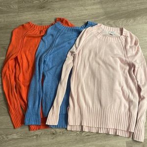 3 for 1 Old Navy Crewneck Sweaters Size M and S